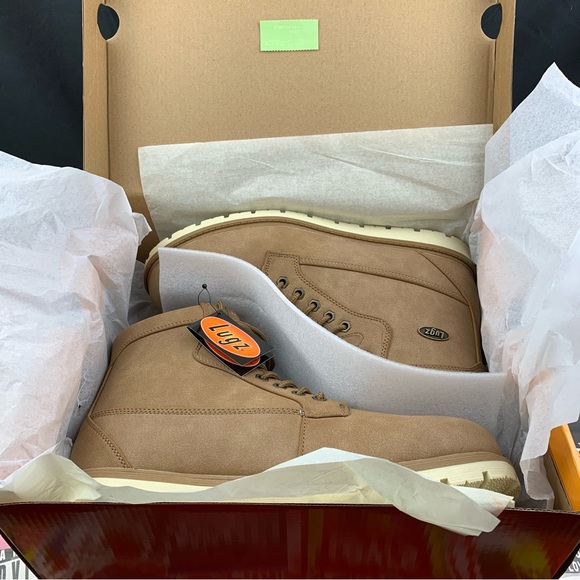 Lugs Bedrock Anti-Slip Work Boots Men's Various Sizes - Picture 11 of 12